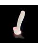 Фалоімітатор SilexD Johnny Pink Glow in the dark, двошаровий, силікон+Silexpan, діаметр 3,5см Фалоімітатор SilexD Johnny Pink Glow in the dark, двошаровий, силікон+Silexpan, діаметр 3,5см
