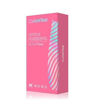 Вакуумний стимулятор з вібрацією CuteVibe Foxy Sakura