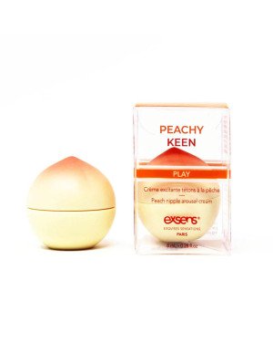 Збуджувальний крем для сосків EXSENS Peachy Keen (8 мл) з олією жожоба та ши, їстівний, без цукру
