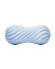 Мастурбатор Tenga FLEX Bubbly Blue зі змінною інтенсивністю, можна скручувати, вакуум Мастурбатор Tenga FLEX Bubbly Blue зі змінною інтенсивністю, можна скручувати, вакуум