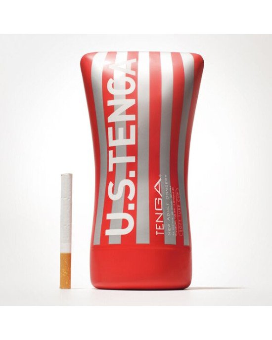 Мастурбатор Tenga US Soft Tube Cup (м’яка подушечка велика), стискальний, суперпотужне всмоктування Мастурбатор Tenga US Soft Tube Cup (м’яка подушечка велика), стискальний, суперпотужне всмоктування