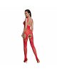 Бодістокінг Passion ECO BS005 red, щільний, відкритий доступ, імітація підв’язок Бодістокінг Passion ECO BS005 red, щільний, відкритий доступ, імітація підв’язок