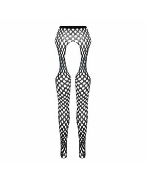 Еротичні колготки-бодістокінг Passion ECO S003 black, з доступом, імітація підв’язок Еротичні колготки-бодістокінг Passion ECO S003 black, з доступом, імітація підв’язок