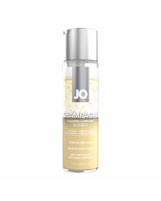 Набір смакових змазок System JO Champagne & Red Velvet Cake (2×60 мл), Limited Edition