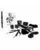 Набір Art of Sex - Spikes BDSM Set Leather, 10 предметів, натуральна шкіра, Чорний Набір Art of Sex - Spikes BDSM Set Leather, 10 предметів, натуральна шкіра, Чорний
