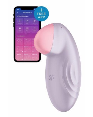 Смарт-вібратор для клітора Satisfyer Tropical Tip Light Lilac