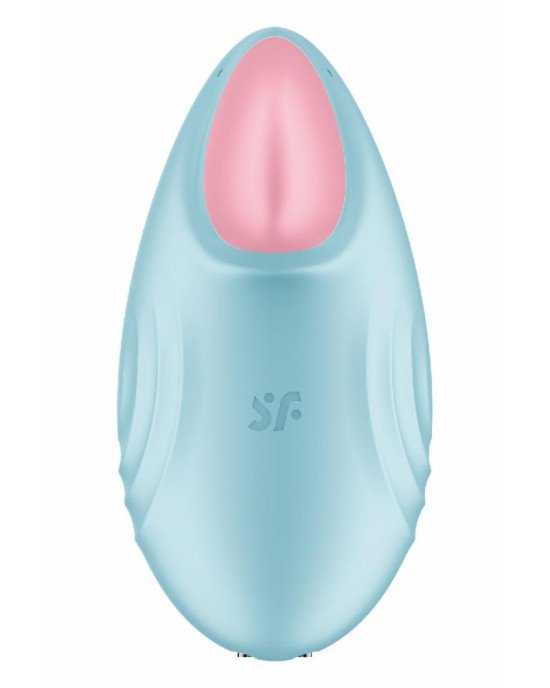 Смарт-вібратор для клітора Satisfyer Tropical Tip Light Blue Смарт-вібратор для клітора Satisfyer Tropical Tip Light Blue
