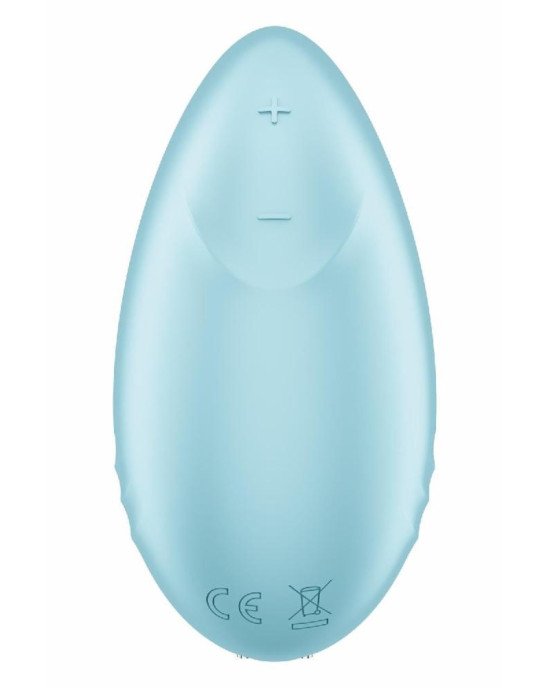 Смарт-вібратор для клітора Satisfyer Tropical Tip Light Blue Смарт-вібратор для клітора Satisfyer Tropical Tip Light Blue