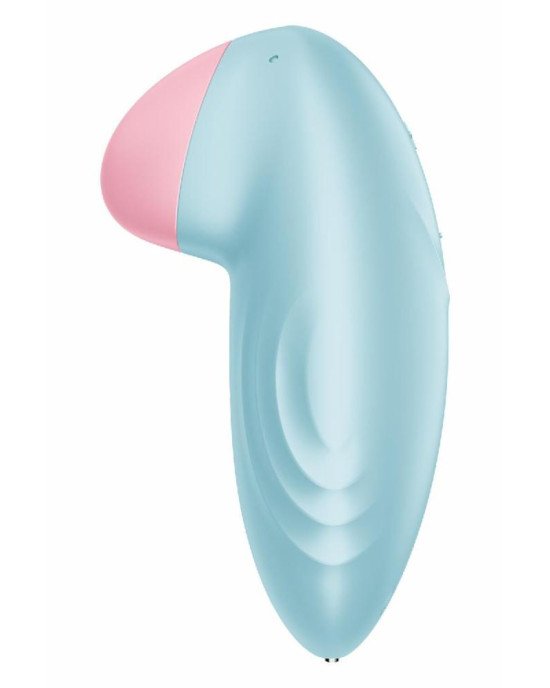 Смарт-вібратор для клітора Satisfyer Tropical Tip Light Blue Смарт-вібратор для клітора Satisfyer Tropical Tip Light Blue