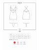 Сатиновий комплект для сну з мереживом Obsessive 828-CHE-1 chemise & thong L/XL, чорний, сорочка, ст Сатиновий комплект для сну з мереживом Obsessive 828-CHE-1 chemise & thong L/XL, чорний, сорочка, ст