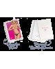 Мереживні танги з двома отворами Obsessive 831-THC-1 crotchless thong S/M, чорні, бантики