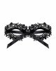 Мереживна маска Obsessive A710 mask, єдиний розмір, чорна Мереживна маска Obsessive A710 mask, єдиний розмір, чорна