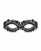Мереживна маска Obsessive A710 mask, єдиний розмір, чорна Мереживна маска Obsessive A710 mask, єдиний розмір, чорна