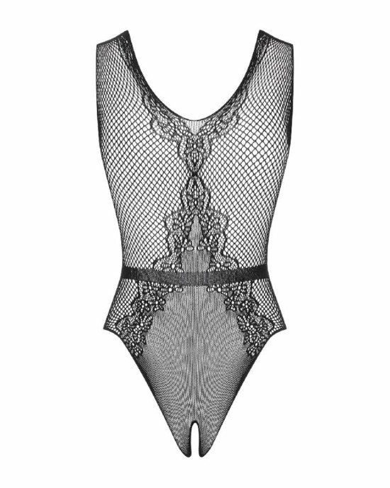 Сітчастий бодістокінг з доступом Obsessive B115 teddy S/M/L, чорний Сітчастий бодістокінг з доступом Obsessive B115 teddy S/M/L, чорний