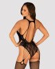 Бодістокінг Obsessive Bodystocking G324 S/M/L black, силуетний малюнок Бодістокінг Obsessive Bodystocking G324 S/M/L black, силуетний малюнок