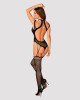 Ажурний бодістокінг з отворами Obsessive Bodystocking G327 black S/M/L, чорний, комбінезон, з доступ Ажурний бодістокінг з отворами Obsessive Bodystocking G327 black S/M/L, чорний, комбінезон, з доступ