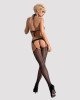 Сітчастий бодістокінг з імітацією топа, пояса та панчохи Obsessive Bodystocking N108 S/M/L, чорний, Сітчастий бодістокінг з імітацією топа, пояса та панчохи Obsessive Bodystocking N108 S/M/L, чорний,