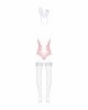 Еротичний костюм зайчика Obsessive Bunny suit 4 pcs costume pink S/M, рожевий, топ з підв’язками, тр Еротичний костюм зайчика Obsessive Bunny suit 4 pcs costume pink S/M, рожевий, топ з підв’язками, тр