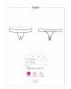 Мереживні танга з доступом Obsessive Contica crothchles thong S/M, чорні Мереживні танга з доступом Obsessive Contica crothchles thong S/M, чорні