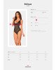 Мереживне боді з декольте Obsessive Estiqua teddy M/L, чорне, широкі лямки Мереживне боді з декольте Obsessive Estiqua teddy M/L, чорне, широкі лямки