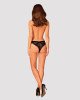 Мереживні трусики із заниженою талією Obsessive Estiqua panties M/L, чорні Мереживні трусики із заниженою талією Obsessive Estiqua panties M/L, чорні