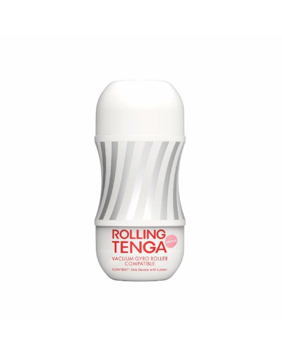 Мастурбатор Tenga Rolling Tenga Gyro Roller Cup Gentle, новий рельєф для стимуляції обертанням Мастурбатор Tenga Rolling Tenga Gyro Roller Cup Gentle, новий рельєф для стимуляції обертанням