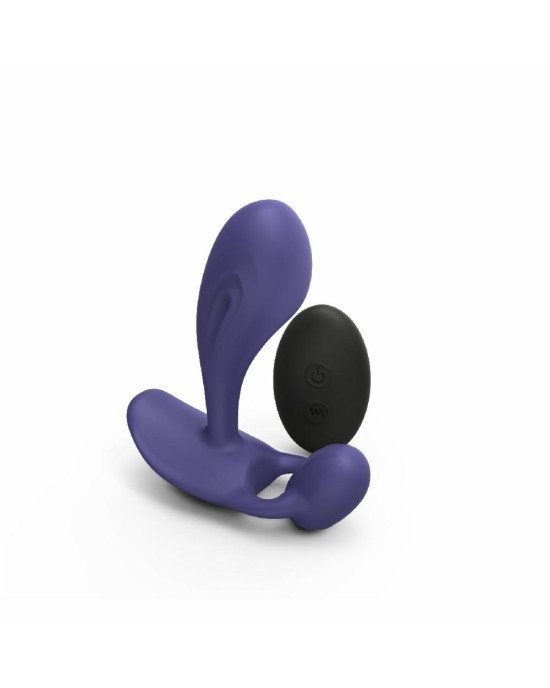 Вібратор Love To Love WITTY - MIDNIGHT INDIGO, універсальний, точки G+P, пульт ДК Вібратор Love To Love WITTY - MIDNIGHT INDIGO, універсальний, точки G+P, пульт ДК