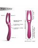 Вібратор-стимулятор Dorcel INFINITE JOY PLUM, багатофункціональний, унісекс