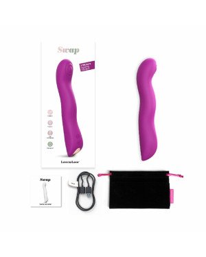 Вібратор Love To Love SWAP - SWEET ORCHID з пульсівною перлиною для точки G, 3 мотора, гнеться