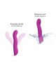 Вібратор Love To Love SWAP - SWEET ORCHID з пульсівною перлиною для точки G, 3 мотора, гнеться