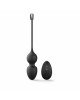 Вагінальні кульки Dorcel LOVE BALLS BLACK, вібрації та рухи внутрішньої кульки, пульт ДК Вагінальні кульки Dorcel LOVE BALLS BLACK, вібрації та рухи внутрішньої кульки, пульт ДК