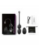Вагінальні кульки Dorcel LOVE BALLS BLACK, вібрації та рухи внутрішньої кульки, пульт ДК Вагінальні кульки Dorcel LOVE BALLS BLACK, вібрації та рухи внутрішньої кульки, пульт ДК