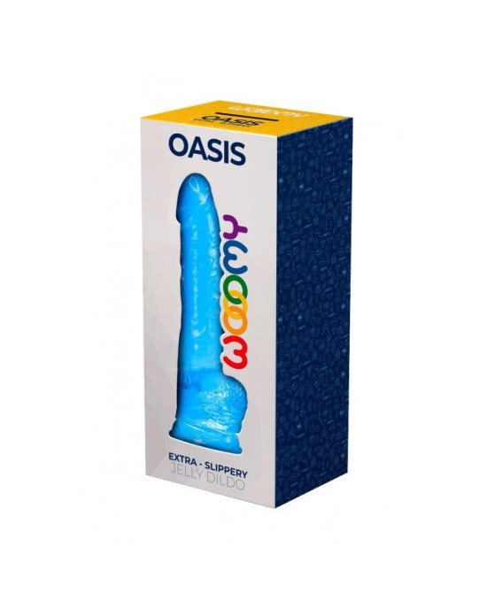 Фалоімітатор Wooomy Oasis, з присоскою, довжина 20,6 см, діаметр 4,5 см Фалоімітатор Wooomy Oasis, з присоскою, довжина 20,6 см, діаметр 4,5 см