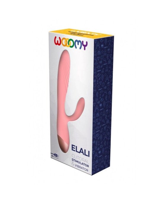 Вібратор-кролик Wooomy Elali Pink Rabbit Vibrator Вібратор-кролик Wooomy Elali Pink Rabbit Vibrator