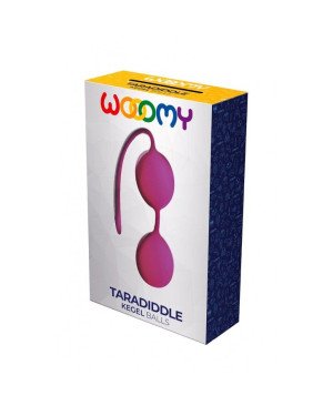 Вагінальні кульки Wooomy Taradiddle Kegel Ball, діаметр 3,5 см, маса 54 г