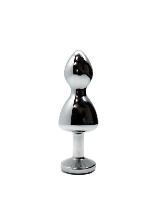 Металева анальна пробка Wooomy Lollypop Double Ball Metal Plug Blue S, діаметр 2,8см, довжина 8,5см Металева анальна пробка Wooomy Lollypop Double Ball Metal Plug Blue S, діаметр 2,8см, довжина 8,5см