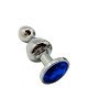 Металева анальна пробка Wooomy Lollypop Double Ball Metal Plug Blue L діаметр 3,5 см, довжина 10,5см Металева анальна пробка Wooomy Lollypop Double Ball Metal Plug Blue L діаметр 3,5 см, довжина 10,5см