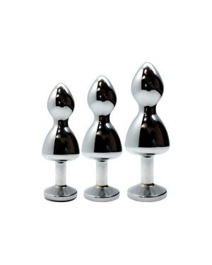 Металева анальна пробка Wooomy Lollypop Double Ball Metal Plug Blue L діаметр 3,5 см, довжина 10,5см Металева анальна пробка Wooomy Lollypop Double Ball Metal Plug Blue L діаметр 3,5 см, довжина 10,5см