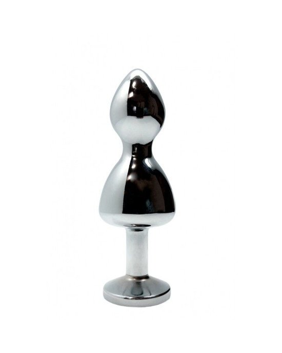 Металева анальна пробка Wooomy Lollypop Double Ball Metal Plug Red M, діаметр 3,1 см, довжина 9,4 см Металева анальна пробка Wooomy Lollypop Double Ball Metal Plug Red M, діаметр 3,1 см, довжина 9,4 см