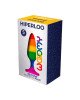 Силіконова анальна пробка Wooomy Hiperloo Silicone Rainbow Plug S, діаметр 2,4 см, довжина 9 см Силіконова анальна пробка Wooomy Hiperloo Silicone Rainbow Plug S, діаметр 2,4 см, довжина 9 см