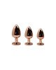 Металева анальна пробка Wooomy Tralalo Rose Gold Metal Plug Size L, діаметр 4 см, довжина 9 см Металева анальна пробка Wooomy Tralalo Rose Gold Metal Plug Size L, діаметр 4 см, довжина 9 см