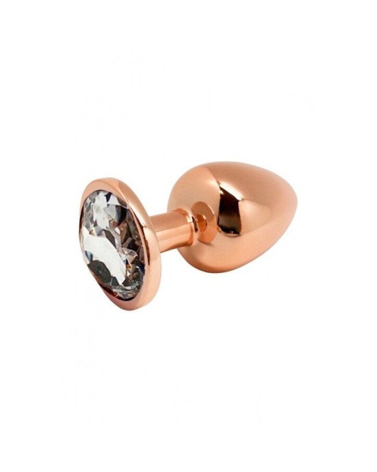 Металева анальна пробка Wooomy Tralalo Rose Gold Metal Plug Size L, діаметр 4 см, довжина 9 см Металева анальна пробка Wooomy Tralalo Rose Gold Metal Plug Size L, діаметр 4 см, довжина 9 см