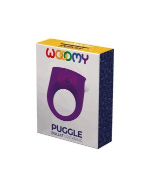 Ерекційне віброкільце Wooomy Puggle, 1 віброрежим, діаметр 3–4,4 см