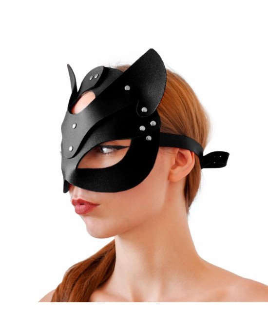 Маска Кішечки Art of Sex - Cat Mask, Чорний Маска Кішечки Art of Sex - Cat Mask, Чорний