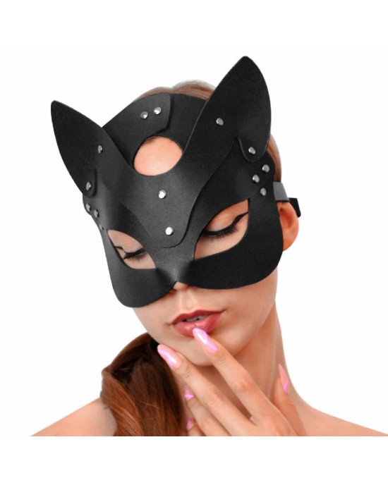 Маска Кішечки Art of Sex - Cat Mask, Чорний Маска Кішечки Art of Sex - Cat Mask, Чорний