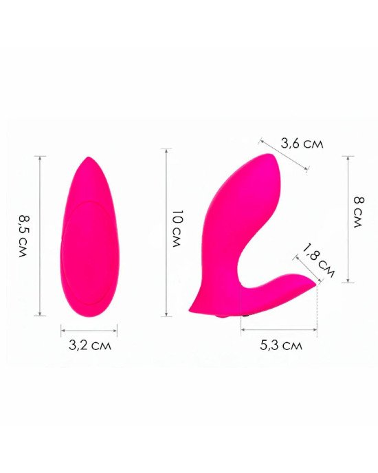 Смарт-вібратор у трусики Lovense Flexer, манливий рух + вібрація, стимуляція клітора та точки G Смарт-вібратор у трусики Lovense Flexer, манливий рух + вібрація, стимуляція клітора та точки G