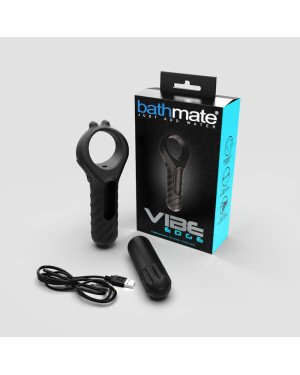 Ерекційне кільце з віброкулею Bathmate Vibe Edge перезаряджається, 10 режимів Ерекційне кільце з віброкулею Bathmate Vibe Edge перезаряджається, 10 режимів