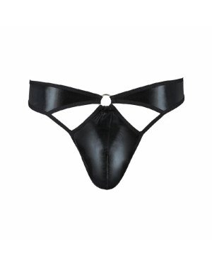 Чоловічі стринги Passion 033 THONG PAUL XXL/XXXL Black, під латекс Чоловічі стринги Passion 033 THONG PAUL XXL/XXXL Black, під латекс