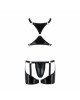 047 SET ARON black S/M - Passion