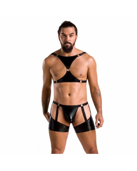 047 SET ARON black S/M - Passion